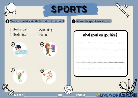 What sport do you like?