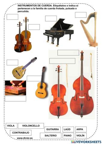 Instrumentos de cuerda