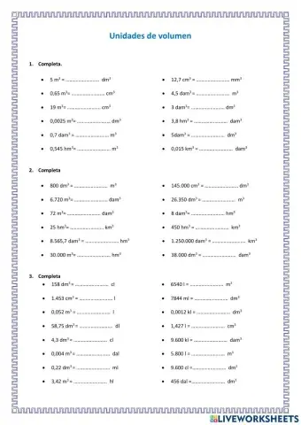Unidades de volumen