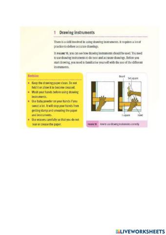 Designing instruments in tegnologie
