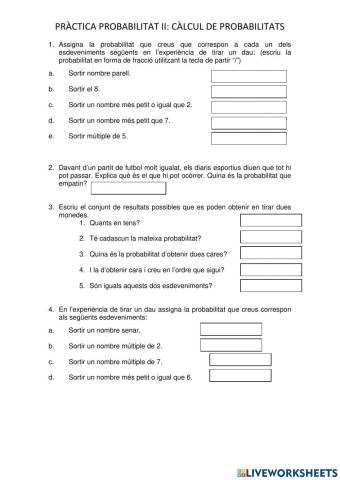 Introducció probabilitat (Laplace)
