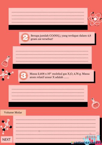 Stoikiometri (Volume Molar)