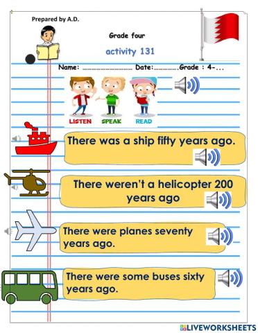 Listen speak and read