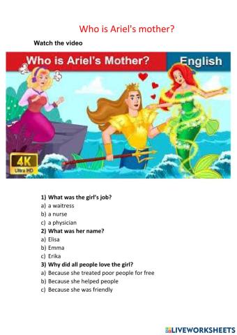 Who is Ariel's mother?
