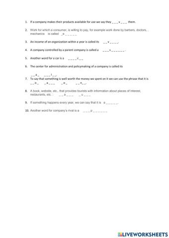 Business Results pre-intermediate p6,7