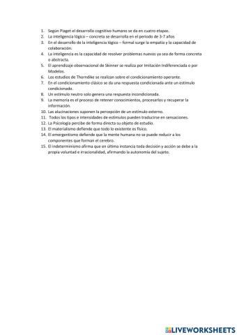 Filosofía 1 bachillerato