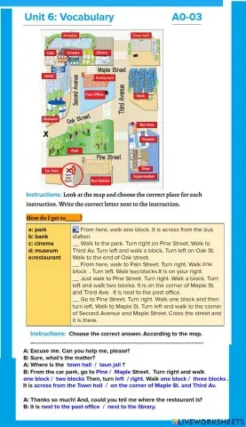 A0-03: Prepositions of place, locations
