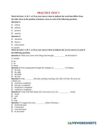 12d1 -ôn giữa kỳ 2 test 3