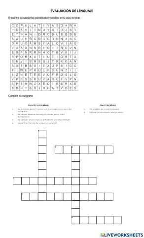 Categorias gramaticales