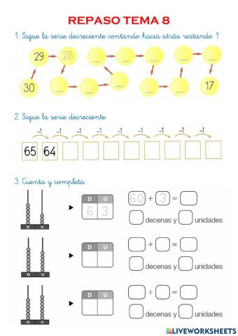 Repaso matematicas del tema 8