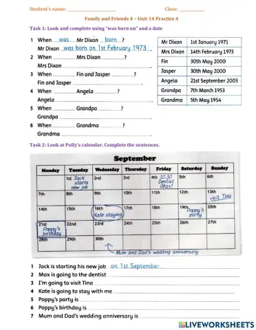 FF4 Unit 14 Practice 4