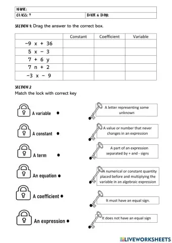 Introduction of Algebra
