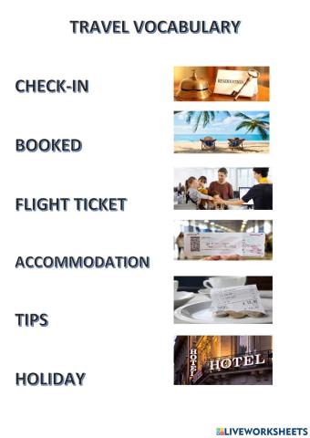 Travel - Unit 7 - ENG II