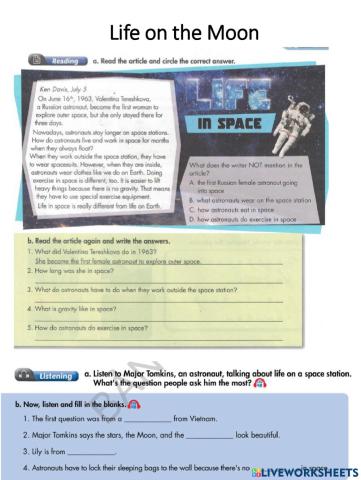 Life on the Moon