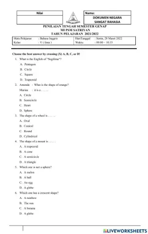 Pts genap big 5 2022