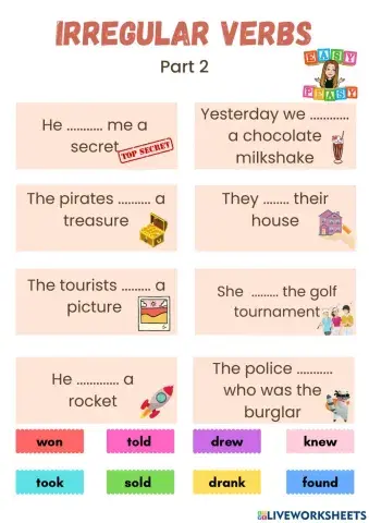 Irregular Verbs PT2