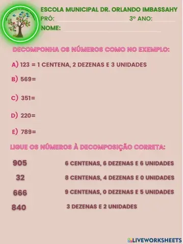 Decomposição numérica
