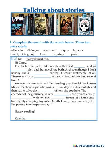 Talking about stories