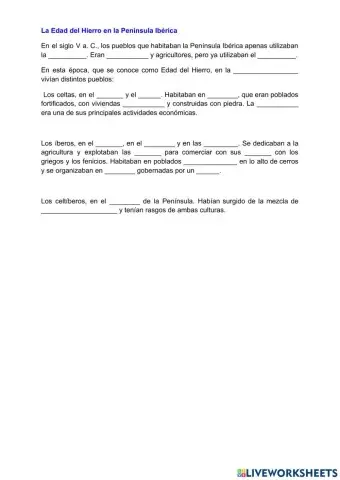 Edad Antigua en la Península Ibérica