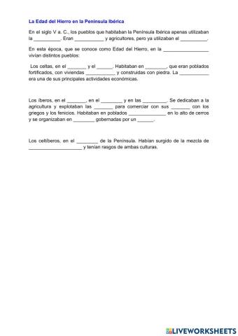 Edad Antigua en la Península Ibérica