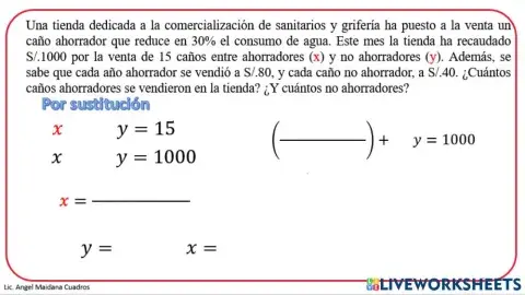 Sistemas de Ecuaciones 8