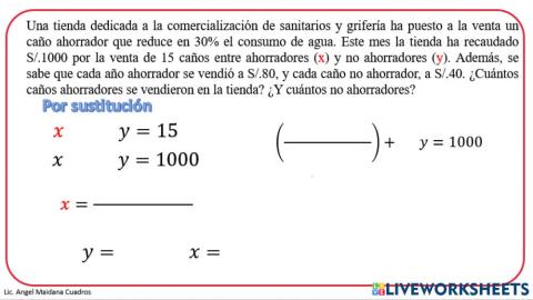 Sistemas de Ecuaciones 8