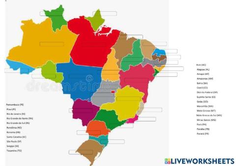 Brasil - Divisao Politica