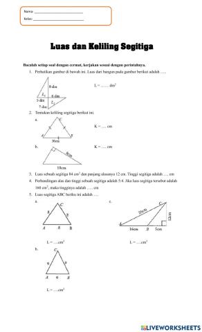 Segitiga dan Segiempat