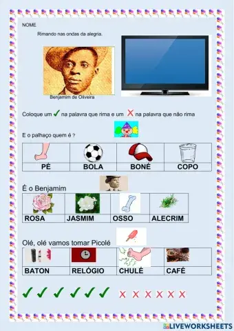Vamos rimar nas ondas da alegria