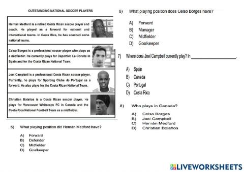 Achievements of National Athletes