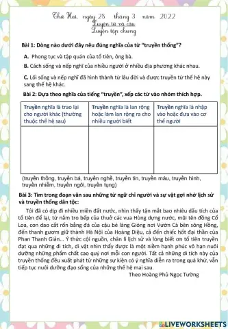 MRVT: Truyền thống