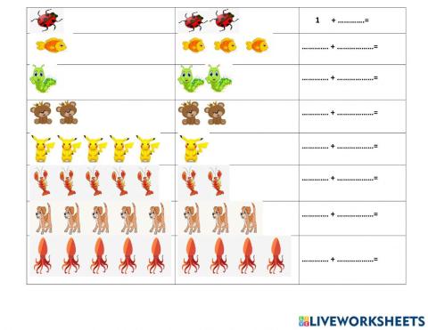 Bài tập cộng trừ basic 1