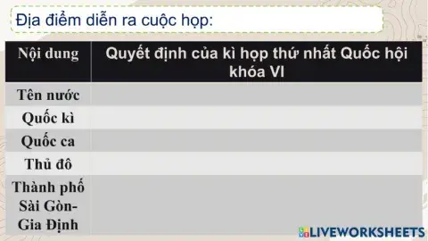 Hoàn thành thống nhất đất nước