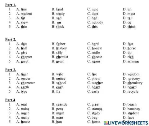 Phát âm Tiếng Anh 7