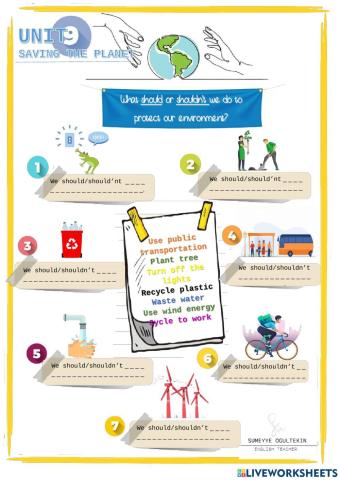 Save our Planet (what should-shouldn't we do)