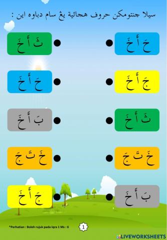 Latihan Iqra 1 Ms 06