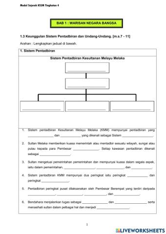 Sejarah Tingkatan 4 Topik 1.3 (1)