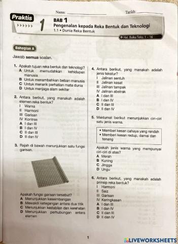 Pengenalan dan Reka Bentuk Teknologi