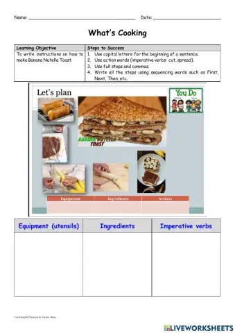 Week 13 Day 1 Instructional Writing