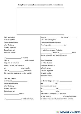 Le week-end de la famille Leroi