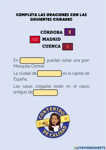 Ficha Comlpetar Huecos