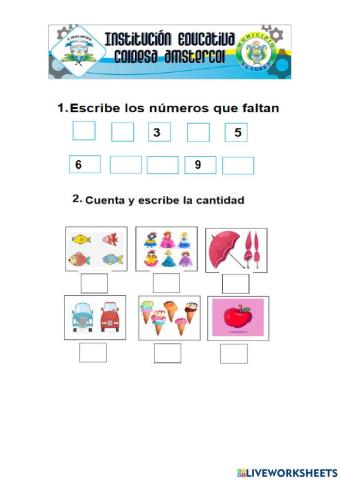 Números del 1 al 10