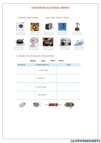 Converting electrical energy