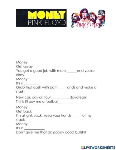 Money   song   pink floyd