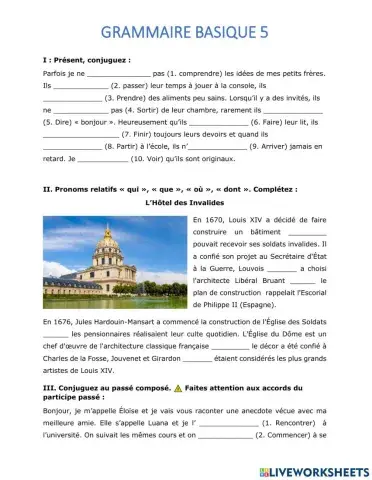 Grammaire Basique 5
