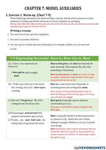 Chapter 7- part 3- fundamentals of english grammar