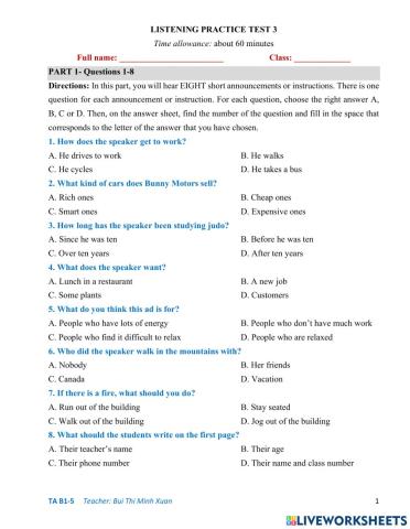Countable Nouns (There is-are