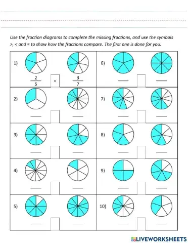 Comparing fraction