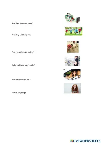 Present Continuous, Spotlight 3