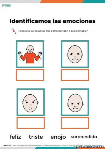 Identifica las emociones
